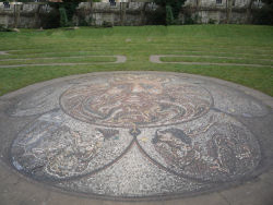 beazer garden maze mosaic 1