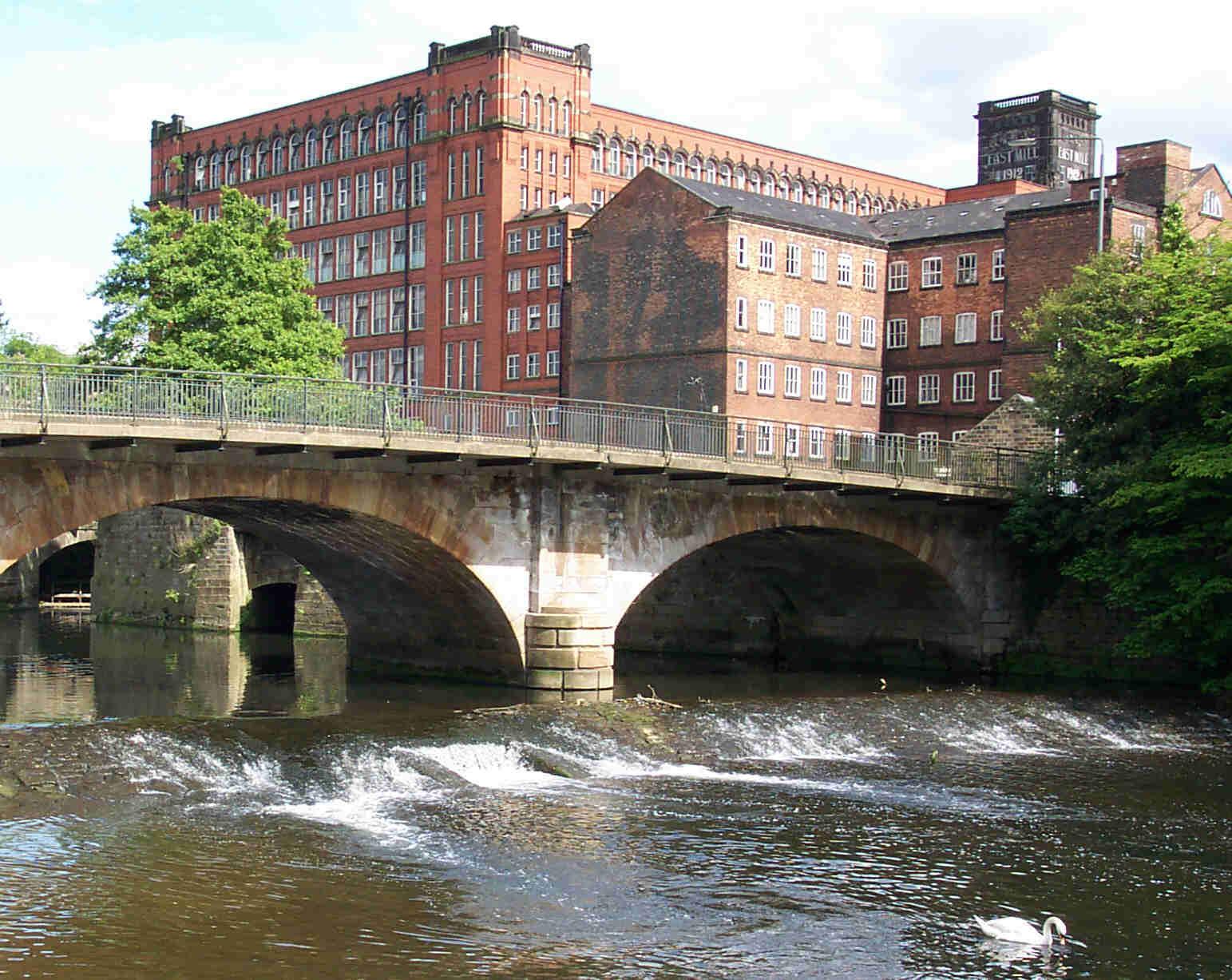derwent valley information point and strutts north mill 1