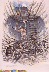 grimes graves  prehistoric flint mine 1