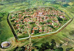 silchester roman city walls and amphitheatre 1